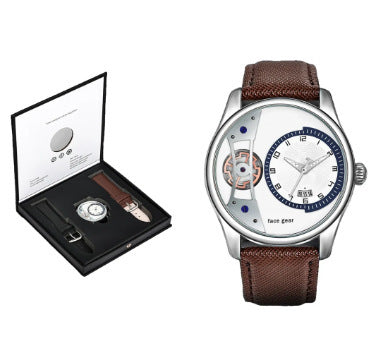 Simple Fashion Gift Box Business Trends Belt Men's Watch